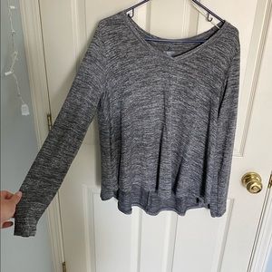 Aerie flowy long sleeve shirt